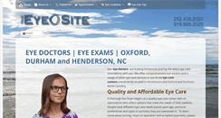 Desktop Screenshot of optometriceyesitenc.com
